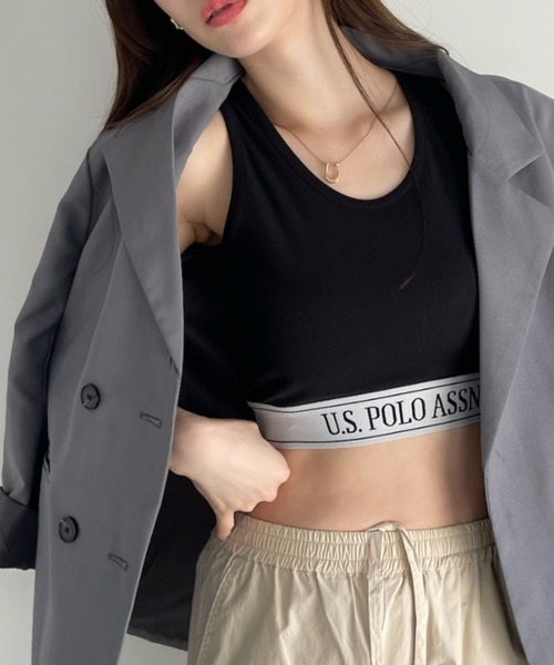 POLO ホワイト ノースリーブ トップス　完売品 ノースリーブ Ralph Lauren(ラルフローレン) トップス