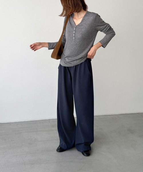 CANAL JEAN スウェット CANAL JEAN スウェットパンツ ジャージ El mar ワイドレッグ