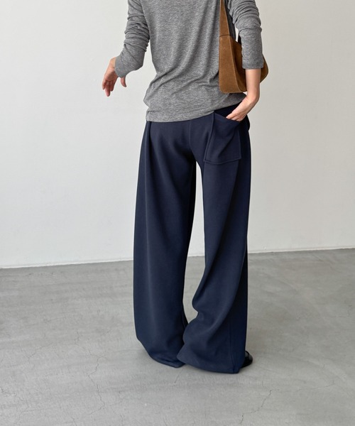 CANAL JEAN スウェット CANAL JEAN スウェットパンツ ジャージ El mar ワイドレッグ
