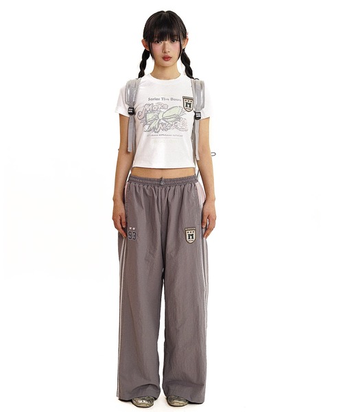 tシャツ ビッグリボンロゴTシャツ DT0636「Moromoro2」 レディース Moromoro tシャツ ビッグリボンロゴTシャツ DT0636「Moromoro2