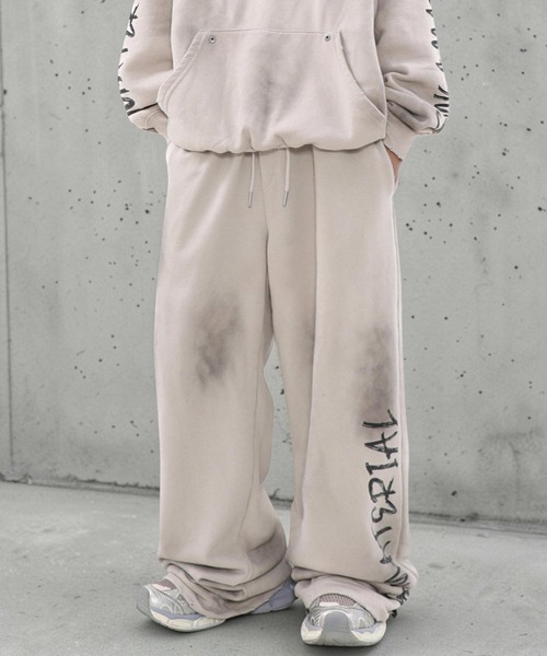 mushwear（マッシュウェア） ワイドパンツ スウェットパンツ ジャージ