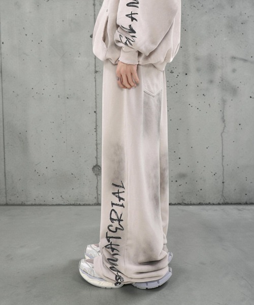 mushwear（マッシュウェア） ワイドパンツ スウェットパンツ ジャージ