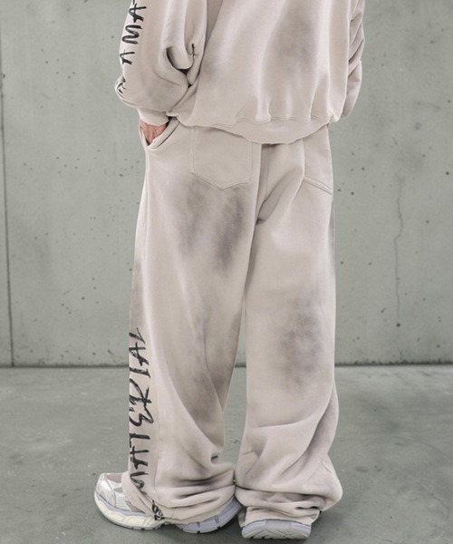 mushwear（マッシュウェア） ワイドパンツ スウェットパンツ ジャージ