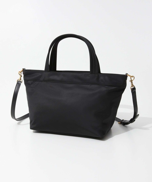 25SS new/Anya Hindmarch ECONYLショルダーバッグ Bag Black ANYA HINDMARCH トートバッグ ECONYL regenerated Nylon in