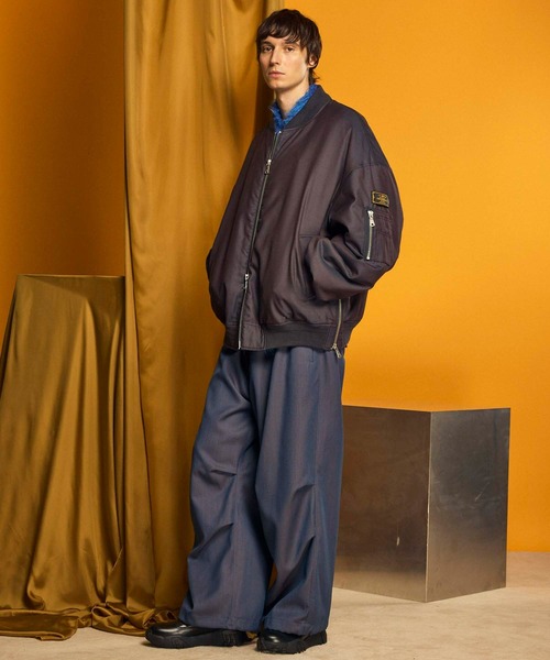 MAISON SPECIAL 24AW ウール100% MA-1ジャケット MAISON SPECIAL（メゾンスペシャル） ma1 ma-1 「UNISEX」4 Colors