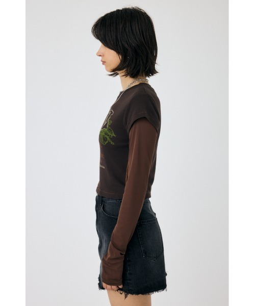 tシャツ VINTAGE LABEL Tシャツ レディース VINTAGE LABEL Tシャツ | マウジー(MOUSSY) | マルイウェブチャネル