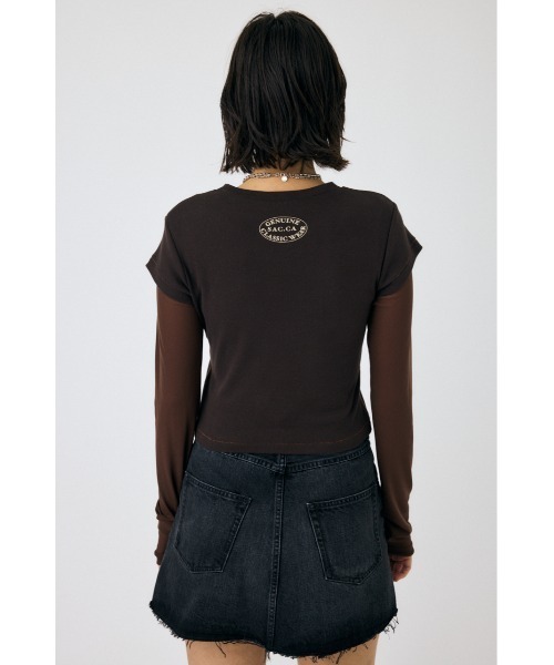 tシャツ VINTAGE LABEL Tシャツ レディース VINTAGE LABEL Tシャツ | マウジー(MOUSSY) | マルイウェブチャネル