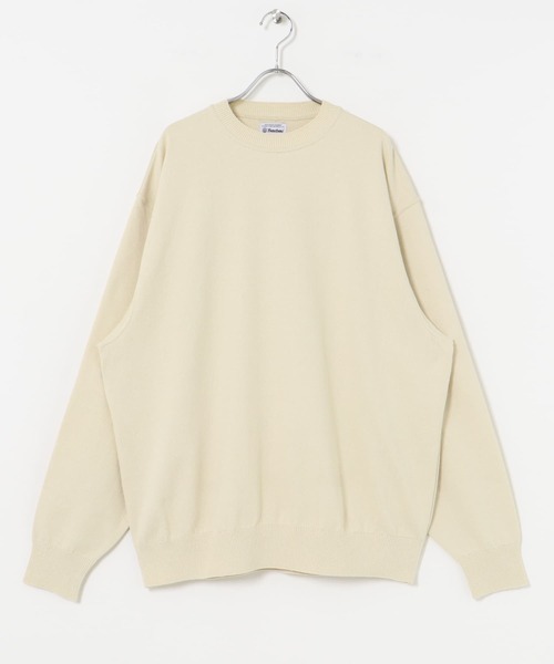 Yonetomi NEW BASIC セーター ニット Yonetomi WAVE COTTON KNIT