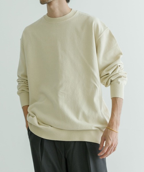 Yonetomi NEW BASIC セーター ニット Yonetomi WAVE COTTON KNIT