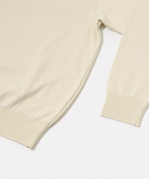 Yonetomi NEW BASIC セーター ニット Yonetomi WAVE COTTON KNIT