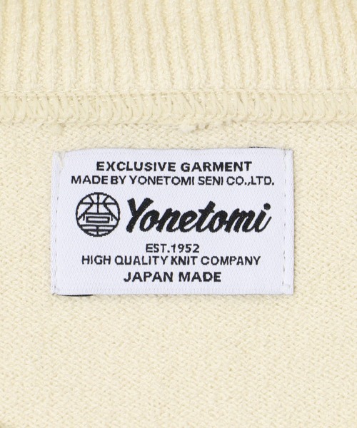 Yonetomi NEW BASIC セーター ニット Yonetomi WAVE COTTON KNIT