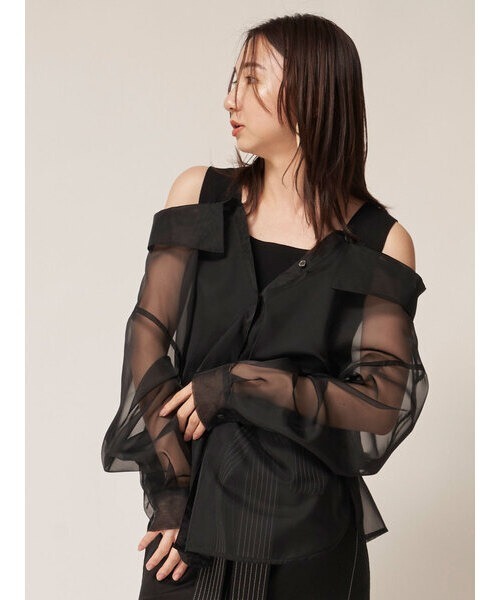 FRAY I.D」 長袖シャツ ONE SIZE グレー レディース : 85953855 