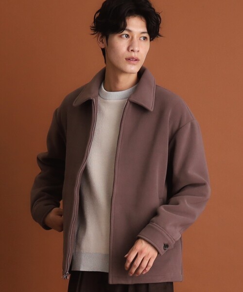 ジャケット・アウター TK THE SHOP TK ブルゾン アウター マイクロフリースジャケット 光