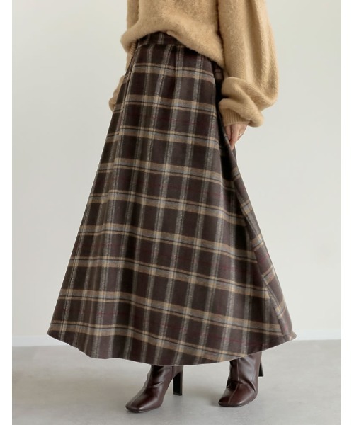 Re:EDIT（リエディ） スカート 「2024-25 WINTER COLLECTION」「低身長