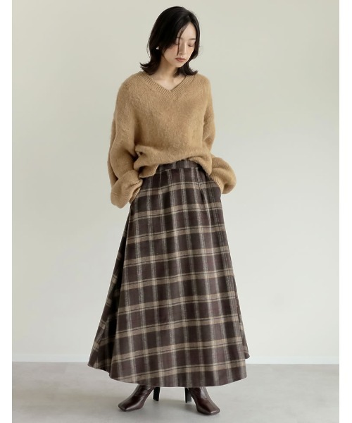 Re:EDIT（リエディ） スカート 「2024-25 WINTER COLLECTION」「低身長