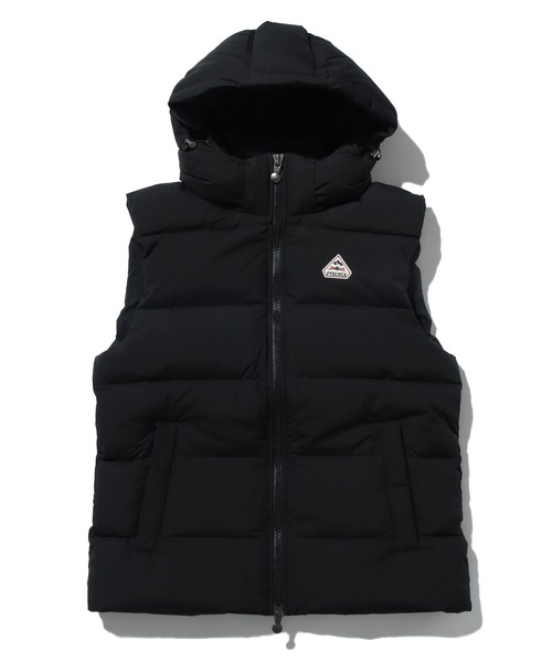 ピレネックス　ダウンベスト スプートニックベストフーデッド　36 PYRENEX（ピレネックス）SPOUTNIC MINI RIPSTOP VEST（スプー