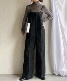 She's Closet サロペット オーバーオール フロントジップハイウエスト She's Closet サロペット オーバーオール フロントジップハイウエスト