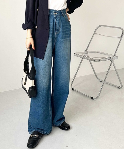 GeeRA ジーンズ デニム デニムパンツ 「ウエスト調節可」夏に