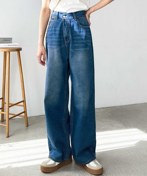 GeeRA ジーンズ デニム デニムパンツ 「ウエスト調節可/S-XL展開