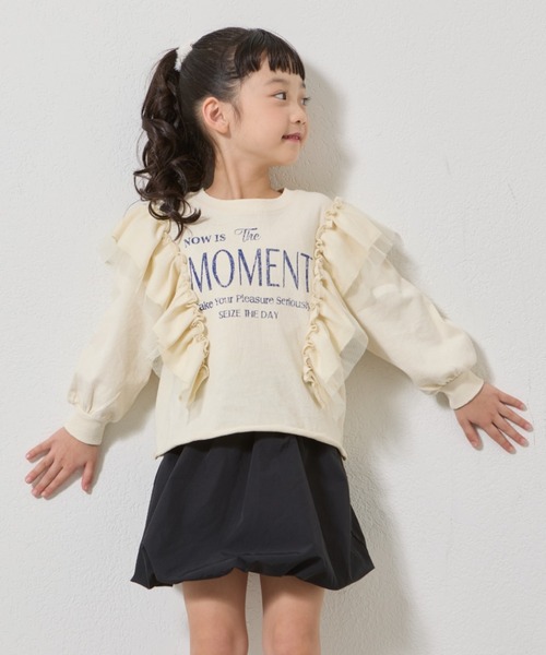CIAOPANIC TYPY トレーナー 「2025年S/S新作」「KIDS」フリル