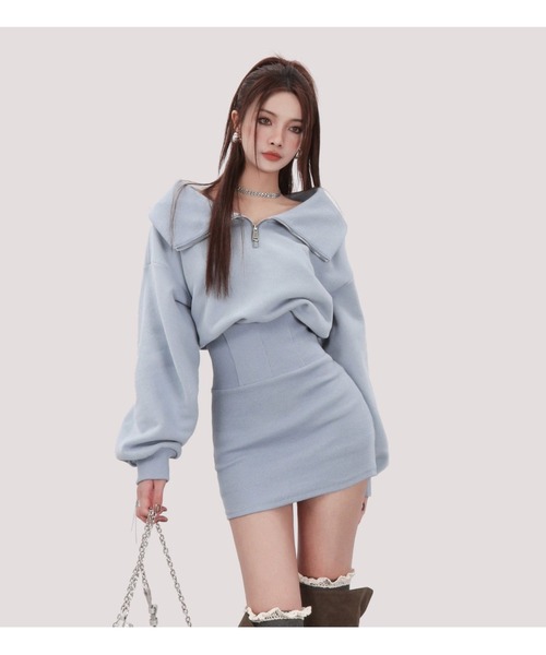 ワンピース zola DALLA ワンピース zip curler one-piece : ZOZOTOWN Yahoo!店