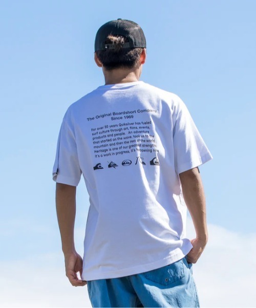 Quiksilver（クイックシルバー） tシャツ DNA HISTORY PIGMENT 