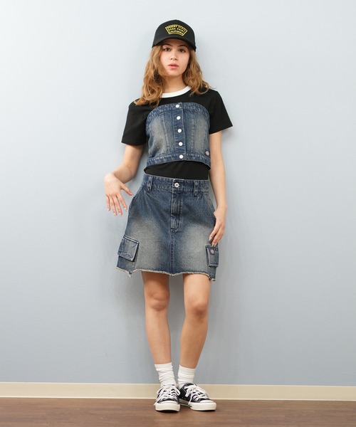 【ファッション通販】 Dickies Dickies/ディッキーズ ベアトップ チューブトップ トップス