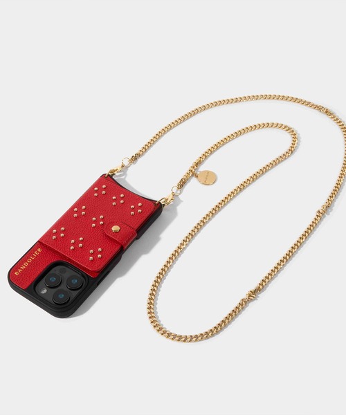 BANDOLIER スマホケース / MONA STUDDED MAGSAFE iphone16