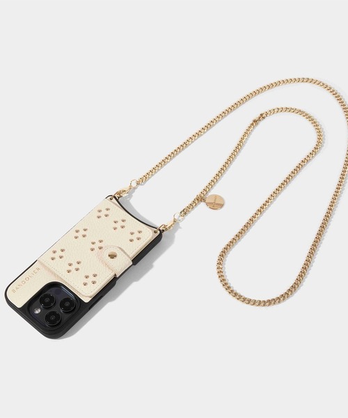 【BANDOLIER】MONA MAGSAFE iPhoneケース(16 SERIES! OK) BANDOLIER スマホケース / MONA STUDDED MAGSAFE iphone16