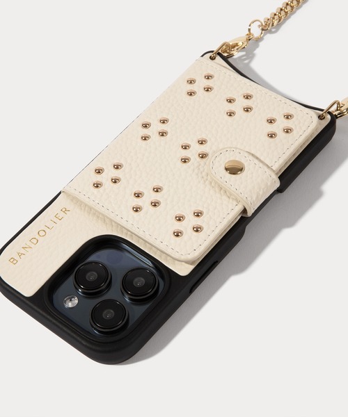 BANDOLIER スマホケース / MONA STUDDED MAGSAFE iphone16