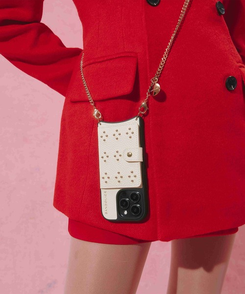 BANDOLIER スマホケース / MONA STUDDED MAGSAFE iphone16
