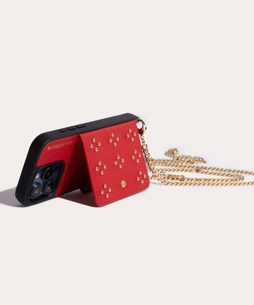 【BANDOLIER】MONA MAGSAFE iPhoneケース(16 SERIES! OK) BANDOLIER】MONA MAGSAFE RED iPhoneケース(16 SERIES! OK)