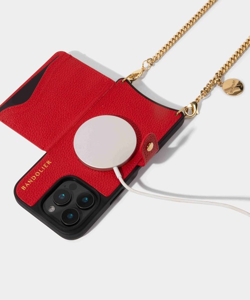【BANDOLIER】MONA MAGSAFE iPhoneケース(16 SERIES! OK) BANDOLIER スマホケース / MONA STUDDED MAGSAFE iphone16