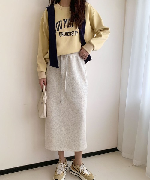 LOWO スカート スウェットナロースカート : ZOZOTOWN Yahoo!店