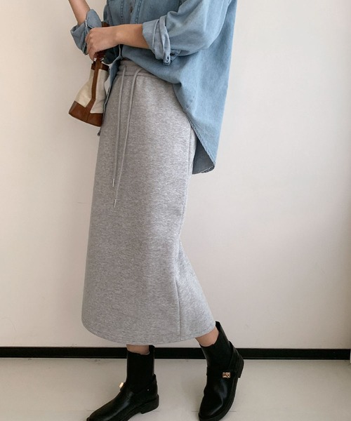 WIRROW*ウィロウ*ウールタイトスカート 7日間限定／【全品10％OFF SALE!!】 《 8月18日(月)23時59分まで