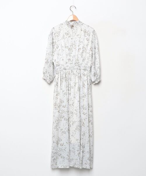anuans 「anuans」 長袖ワンピース MEDIUM ベージュ レディース