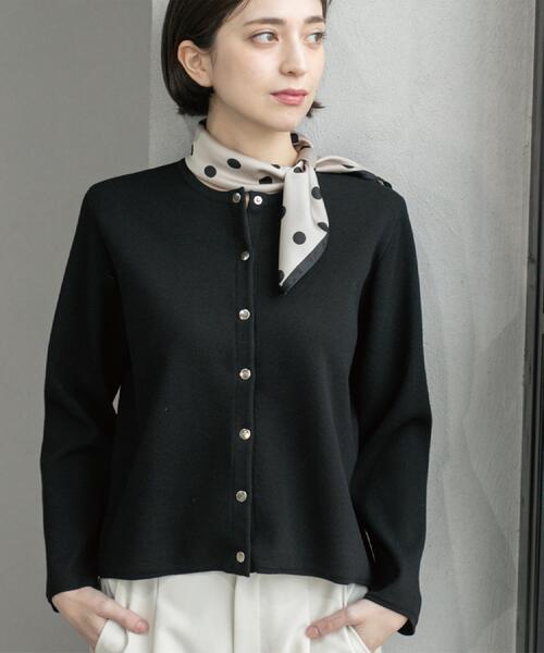 のりたま　KP新品・未使用ノーカラーシャツ&スナップカーディガン jepqe-mcw586.jpg