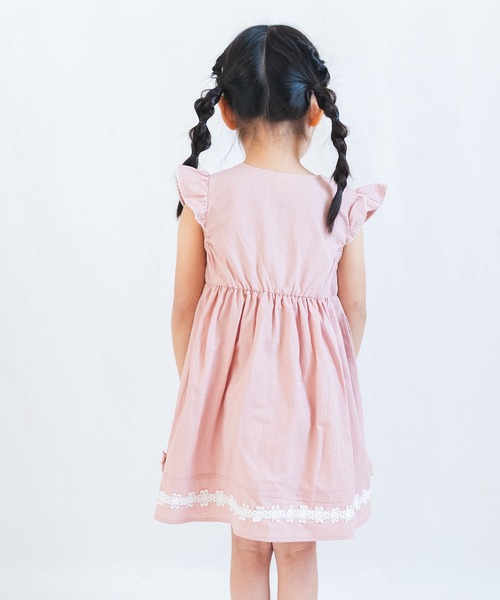 SKAPE（エスケープ） ワンピース レースフリルワンピ キッズ 子供服