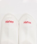 靴下 HANES/ヘインズ ソックス 2足組 ...の詳細画像3