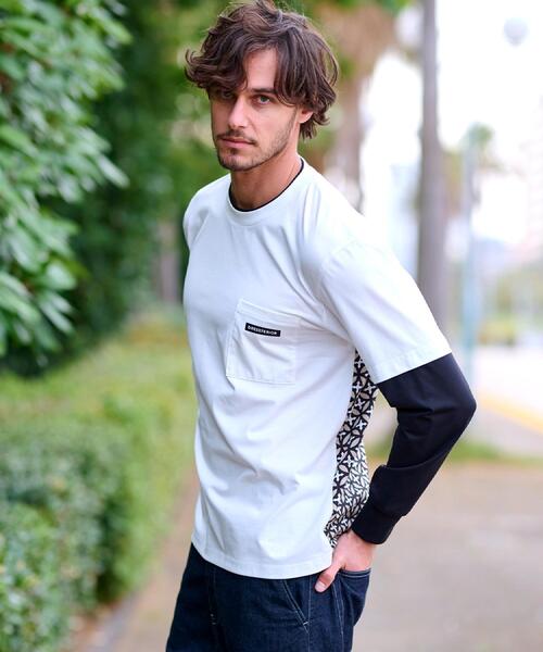 トップス CEaRET Back Volume Layered Shirt DRESSTERIOR（ドレステリア） uvカット tシャツ 「接触冷感/UVカット