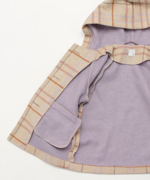 「こども ビームス」 「KIDS」ノーカラージャケット 120 ブラウン系その他 キッズ_画像4