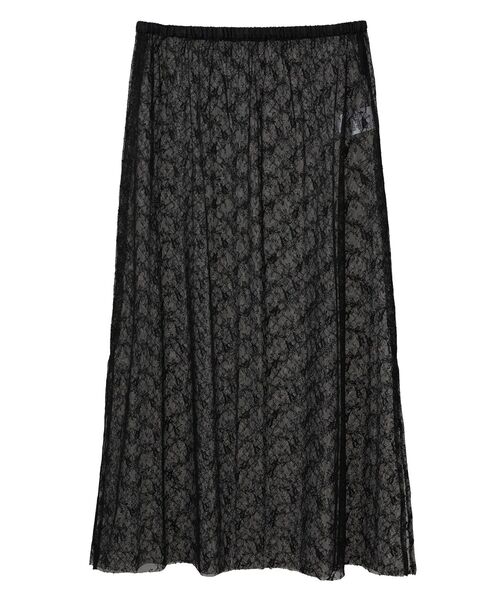 Ameri♡レースジャガードスカート Ameri（アメリ）の「JACQUARD RUSSELL LACE SKIRT（スカート