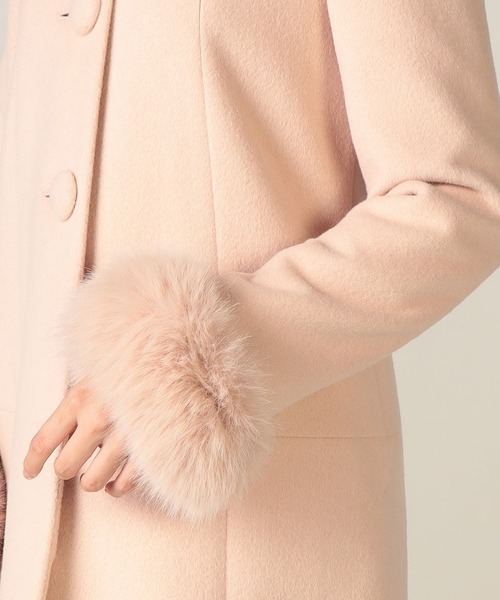 LAISSE PASSE(レッセ・パッセ）ノーカラーコート LAISSE PASSE（レッセパッセ）の「【尾州織】ノーカラーコクーンコート