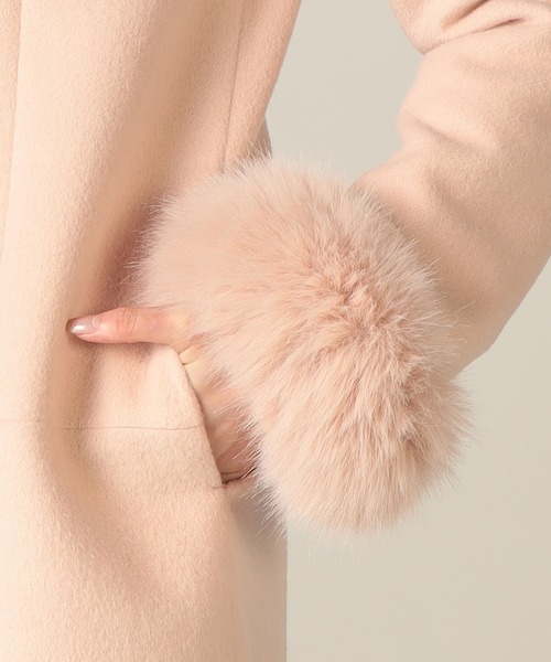 LAISSE PASSÉ 薄いピンク ファーコート 2026年最新】LAISSE PASSE レディース 毛皮・ファーコートの人気