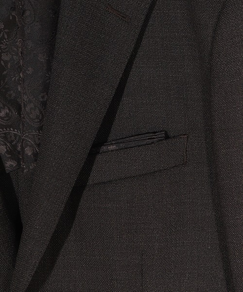 【極美品】Men's BIGI トラベルジャケット ノーカラージャケット MEN'S BIGI（メンズビギ） ジャケット テーラードジャケット ミックス