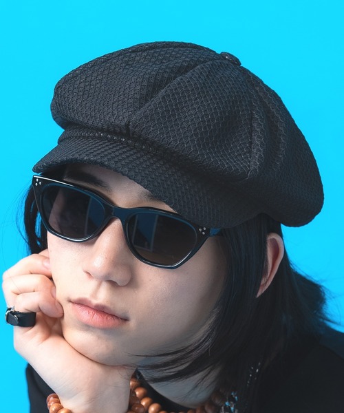 帽子 キャスケット レディース an meets zakka レースメッシュ