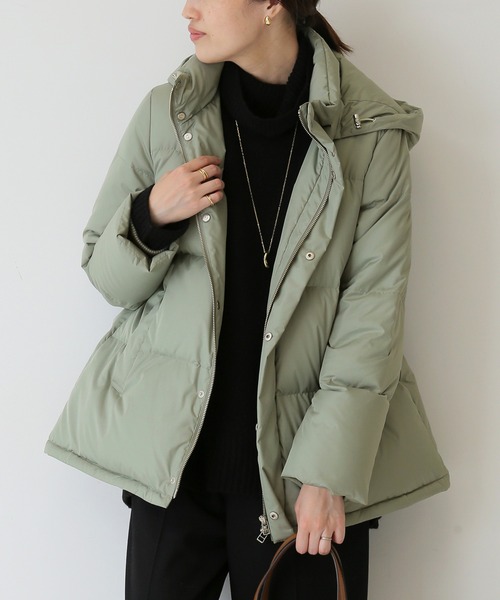 SLOBE IENA（スローブイエナ） ダウンジャケット 38 グリーン
