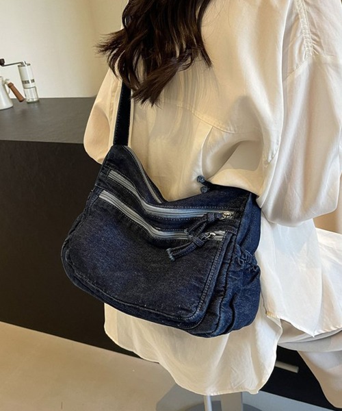 GLAMOROUS JANE ショルダーバッグ バッグ デニムショルダー