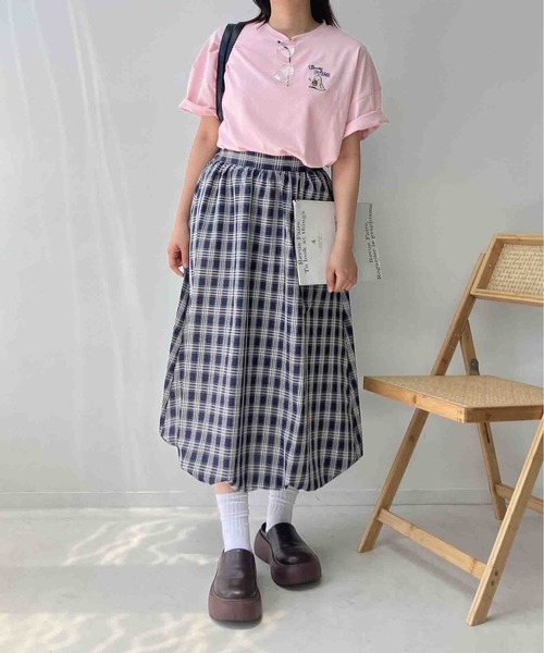 AS KNOW AS（アズノゥアズ） tシャツ 半袖 ○ワンポイント刺繍 おばけ