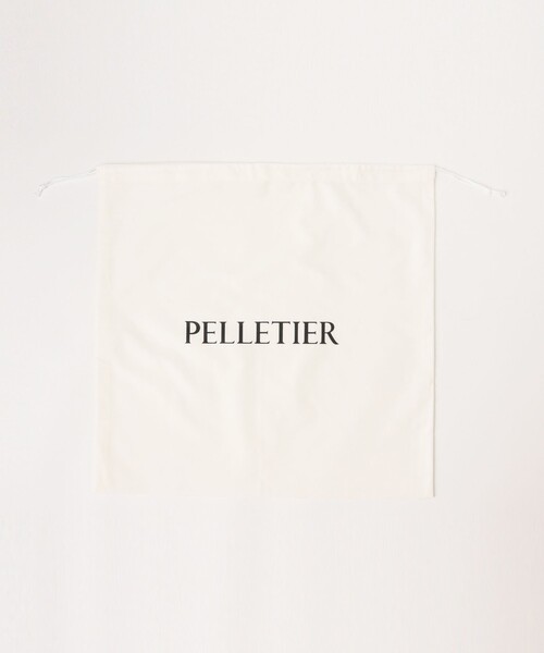 トートバッグ PELLETIER / ナイロン × レザー コンビネーション バケット ショルダーバッグ メンズの画像